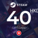 Steam Wallet Gift Card 40 HKD - HONG KONG
