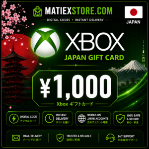 Xbox Gift Card | JP - JPY 1000 Xbox gift card
