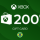 Xbox Gift Card 200BRL Brazil