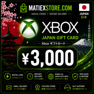 Xbox Gift Card | JP - JPY 3000 Xbox gift card