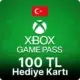 Xbox gift Card Turkey 100TL