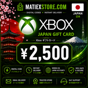 Xbox Gift Card | JP - JPY 2500 Xbox gift card